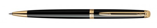  ручки waterman ручка ватерман шариковая в футляре Hemisphere Mars Black GT